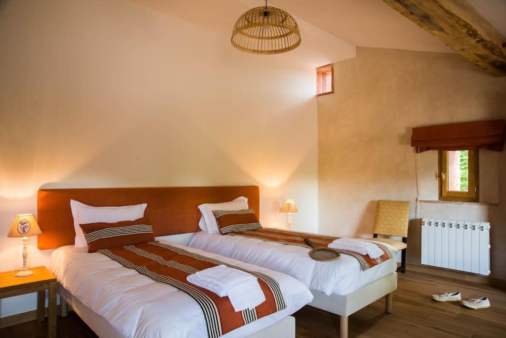 Bastide Des Tourelles Pour 20 Pers. Piscine & Spa Marzens Esterno foto